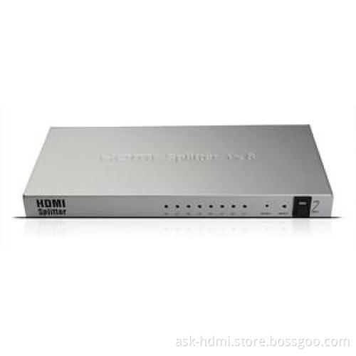 1.4 HDMI Amplifier splitter box  1 in 8 out